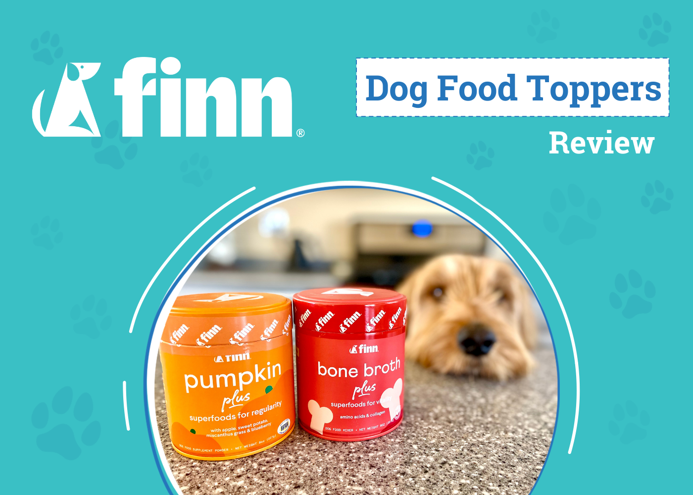 Finn Dog Food Toppers